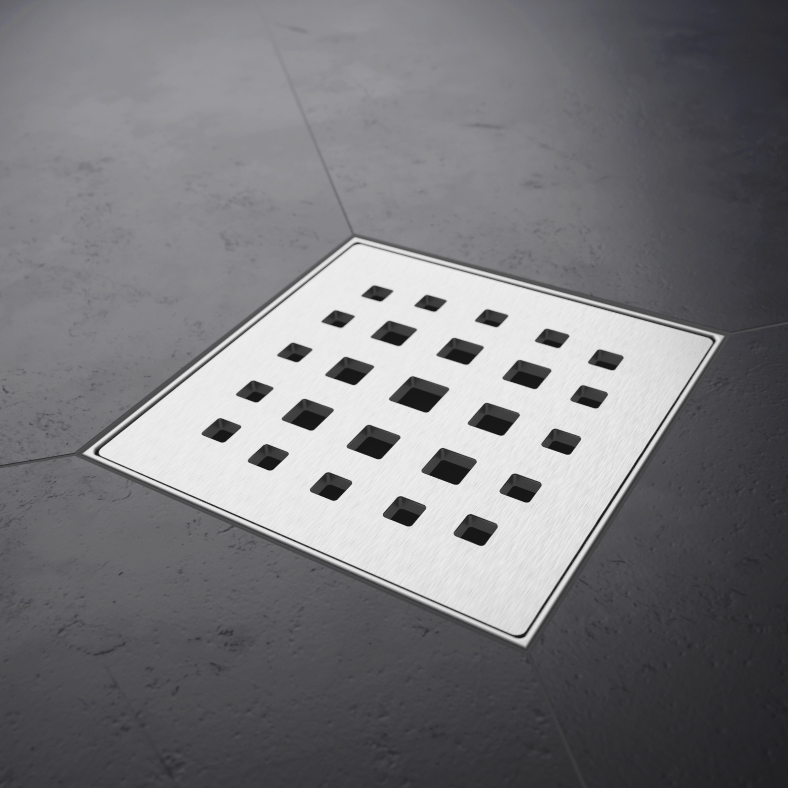 Classic Floor Drain Evimetal Web side